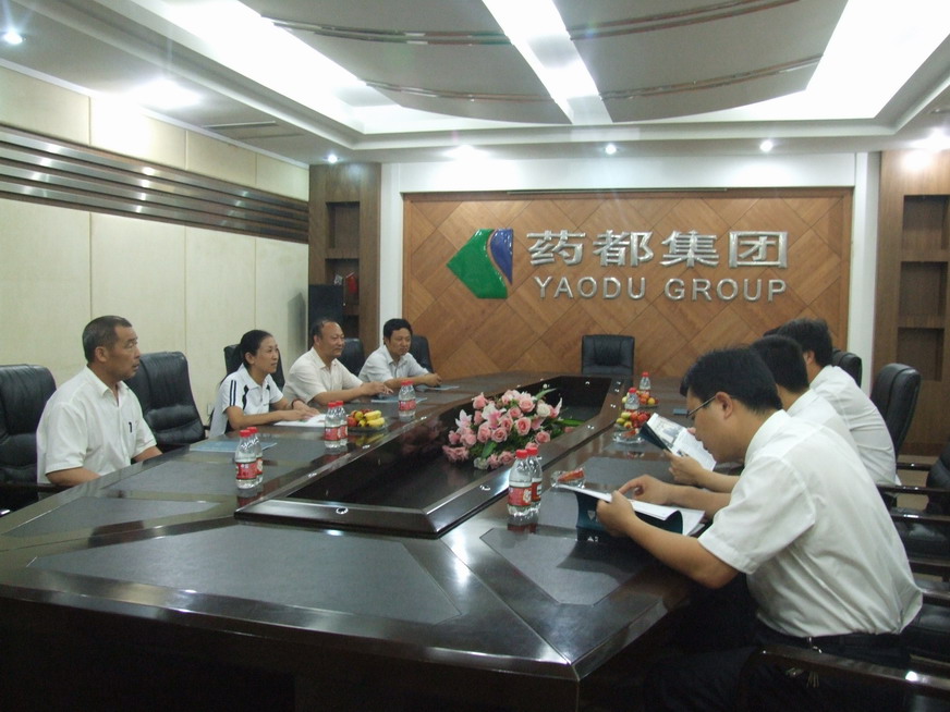 供電公司領導來我公司調(diào)研